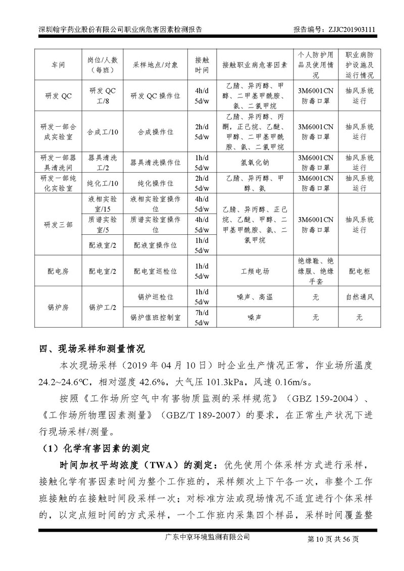 _深圳九游老哥J9俱乐部药业股份有限公司南山定期检测报告_页面_10