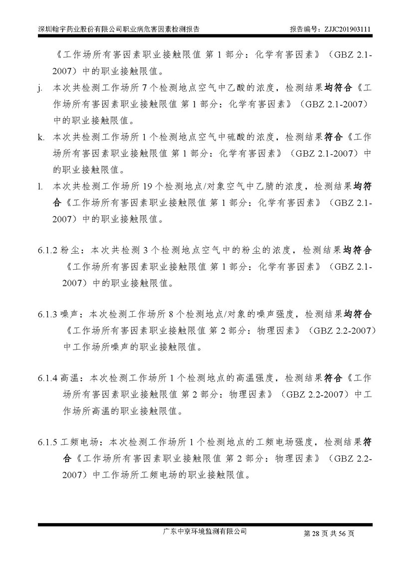 _深圳九游老哥J9俱乐部药业股份有限公司南山定期检测报告_页面_28