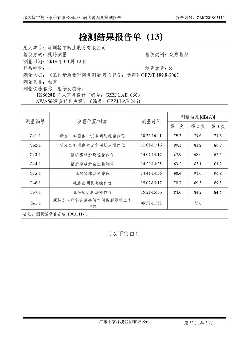 _深圳九游老哥J9俱乐部药业股份有限公司南山定期检测报告_页面_53